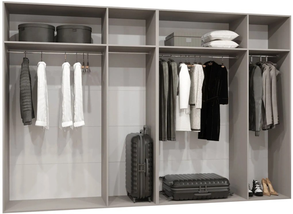 Гардероб Малага шесткрилен-Артизан