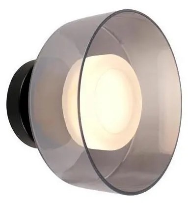 LED аплик LED/8W/230V 3000K черен/опушен