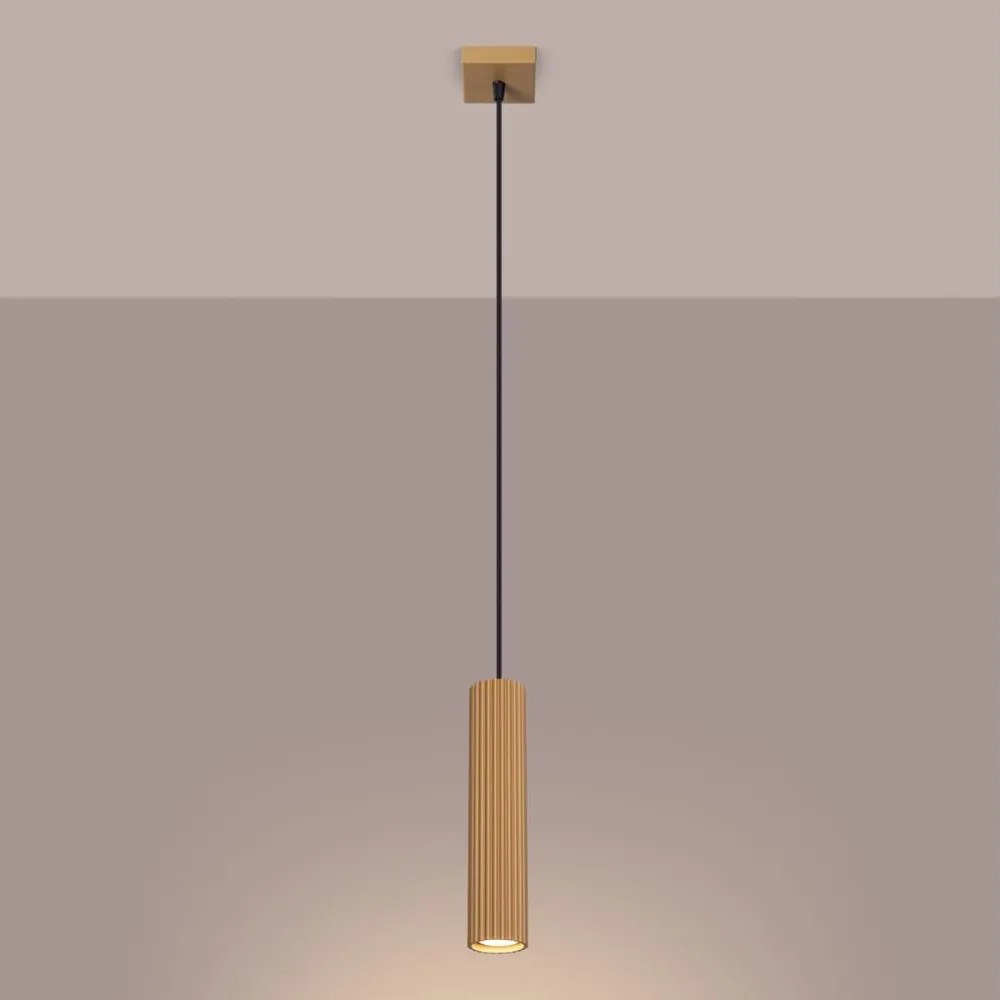 Brilagi - LED полилей на кабел CRESTO 1xGU10/10W/230V златист