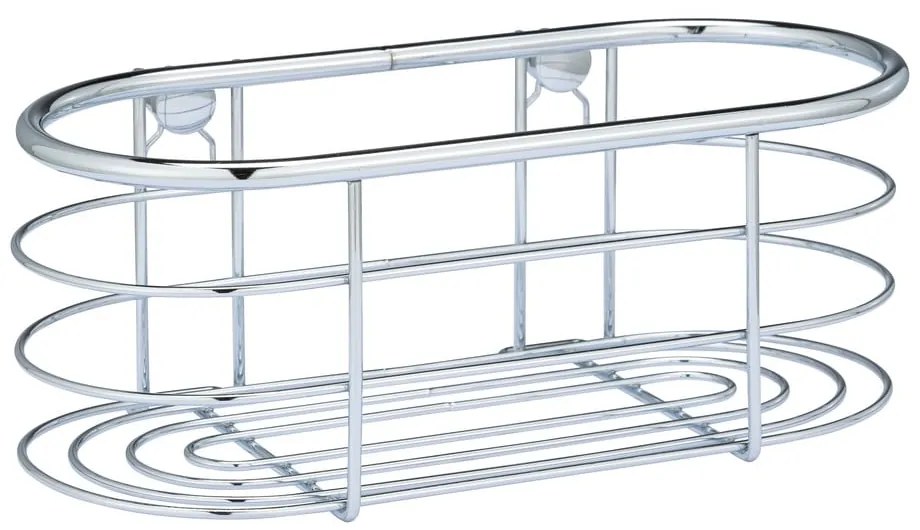 Сребърен рафт за душ Trestina, 26 x 11 cm - Wenko