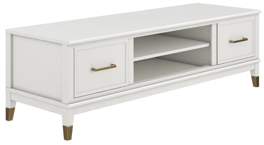 Бяла маса за телевизор Westerleigh - CosmoLiving by Cosmopolitan