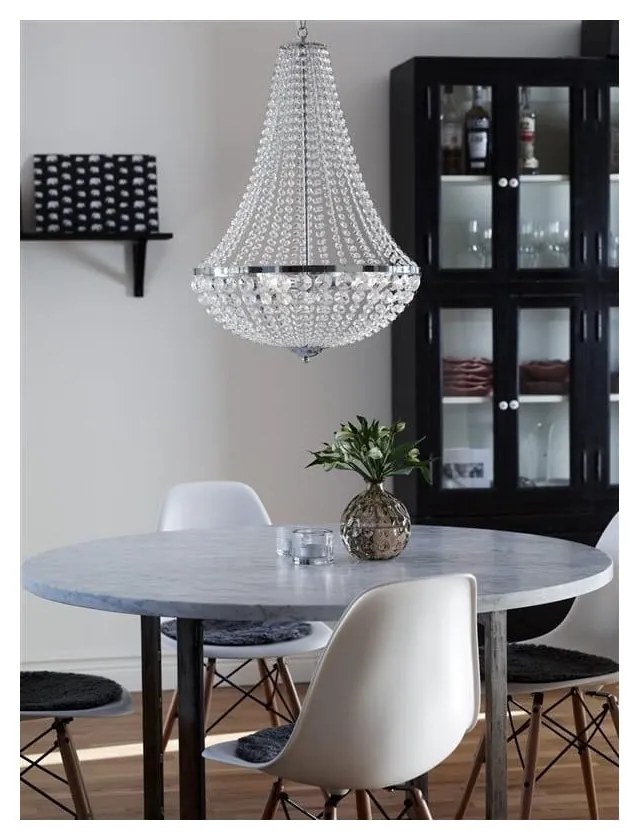 Висяща лампа в сребристо ø 40 cm Gränsö - Markslöjd