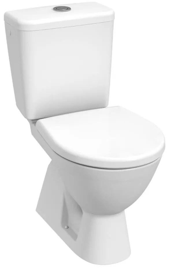 JIKA H8263870002413 - Компактен комбиниран WC комплект LYRA, керамика, бял