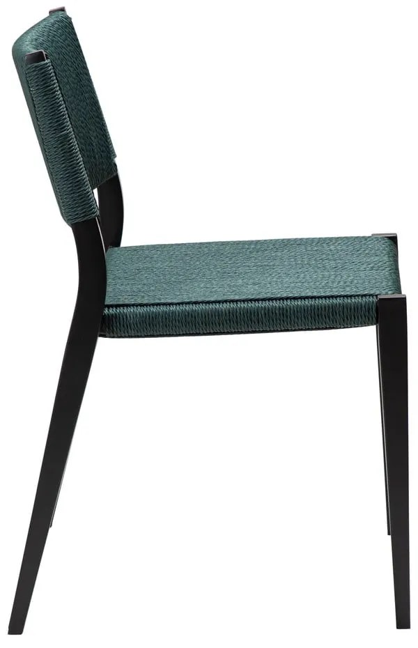 Тюркоазен стол за хранене Loop - DAN-FORM Denmark