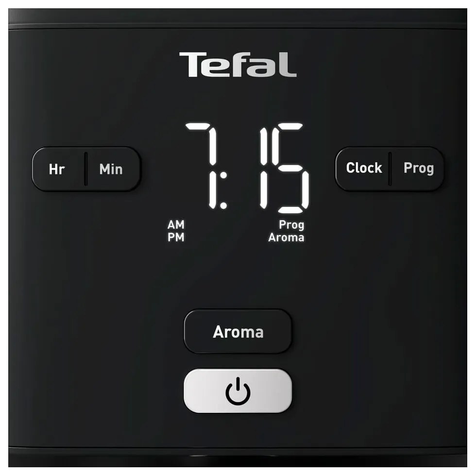 Черна кафемашина с филтър Smart'n'light CM600810 - Tefal
