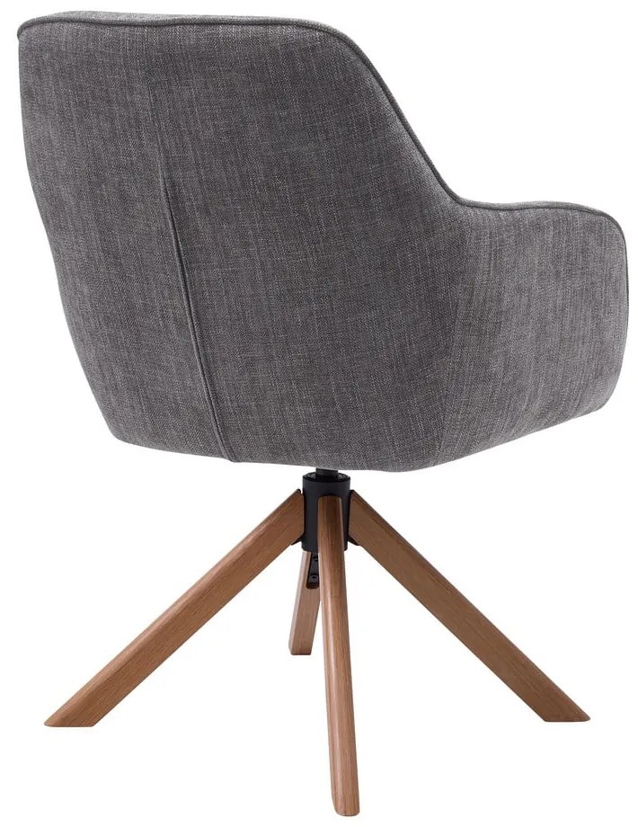 Сиви тапицирани трапезни столове в комплект 2 бр. Avola – Unique Furniture