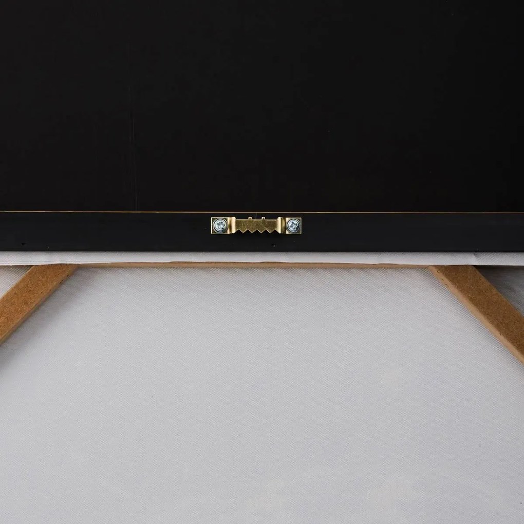 Картина atmosphera Lupita, Принт на платно 58x78 см, Леопард, Ефект алуминий