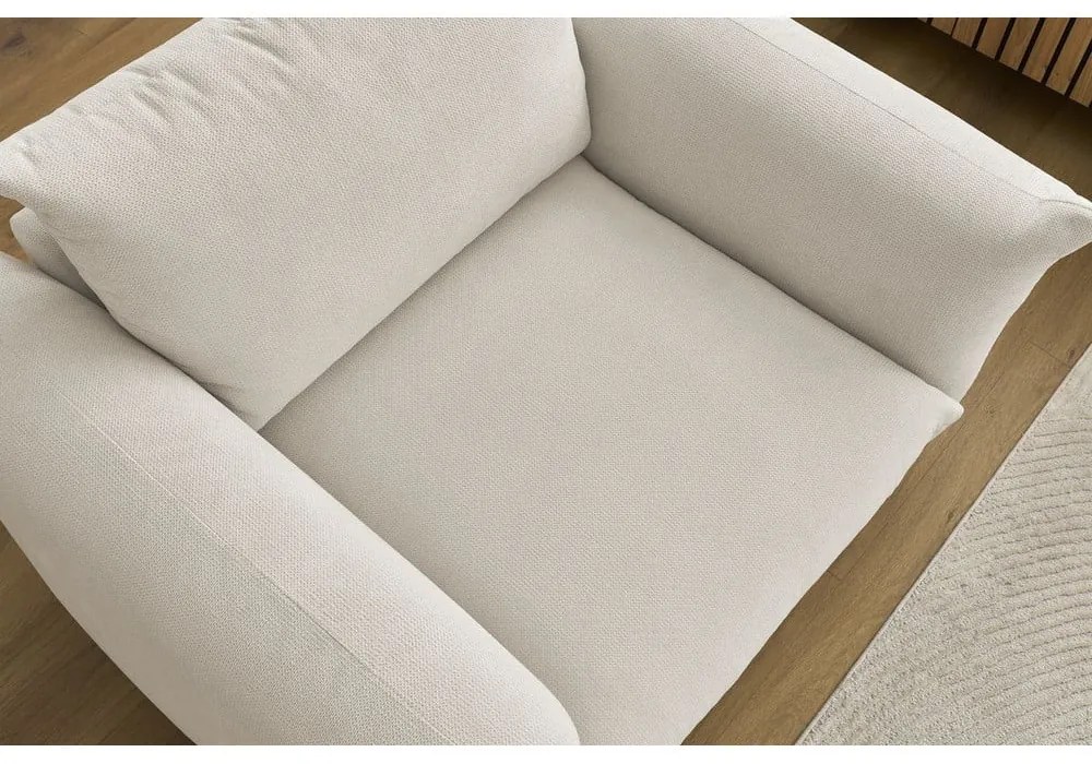 Кремаво кресло Ernest – Bobochic Paris