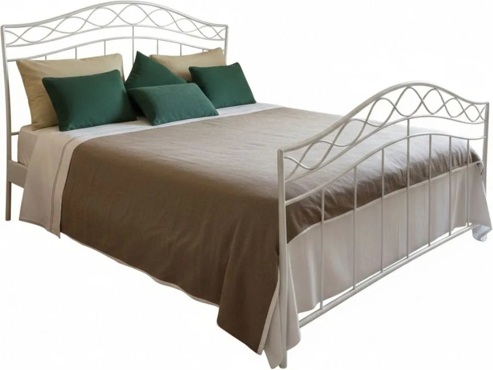 Легло Dalida-110x190-White-Με ποδαρικό