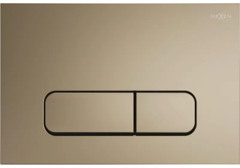 Mexen Fenix 02 бутон за промиване, златен шампанско - 600204