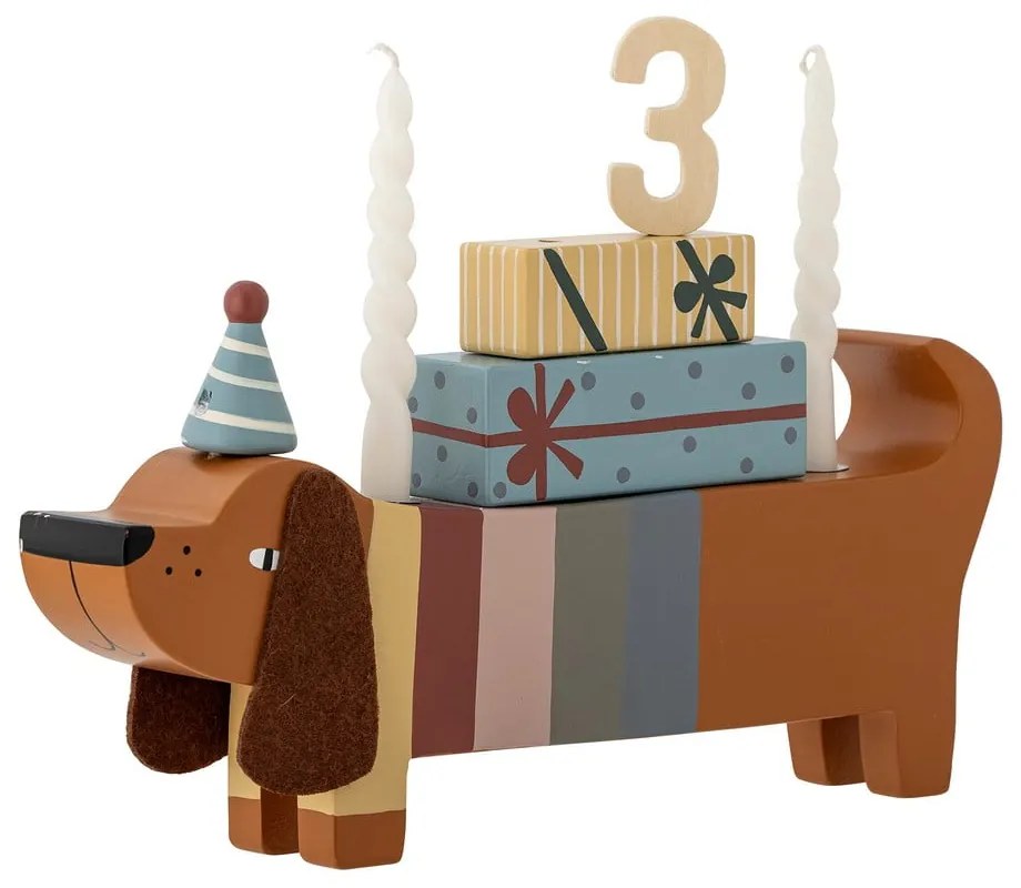 Дървен свещник Charlie – Bloomingville Mini