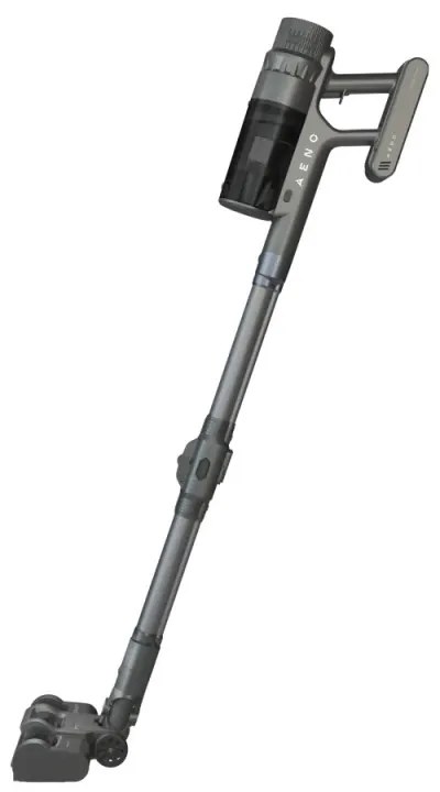 Вертикална прахосмукачка AENO SC2 ASC0002, 530W, 28 kPa, 800 мл, 4 нива, Сензорен LED панел, Миещ се MIF филтър, Сив