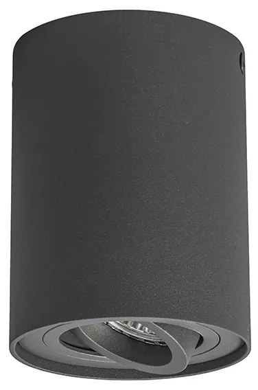 Комплект от 6 интелигентни тъмно сиви прожектори с WiFi GU10 - Rondoo up