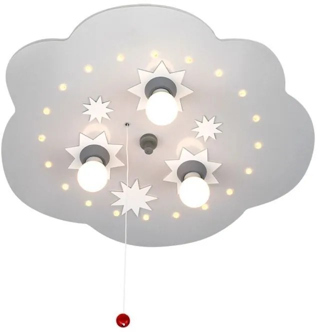 Стенен таван-лампа Elobra Star Cloud Three-light