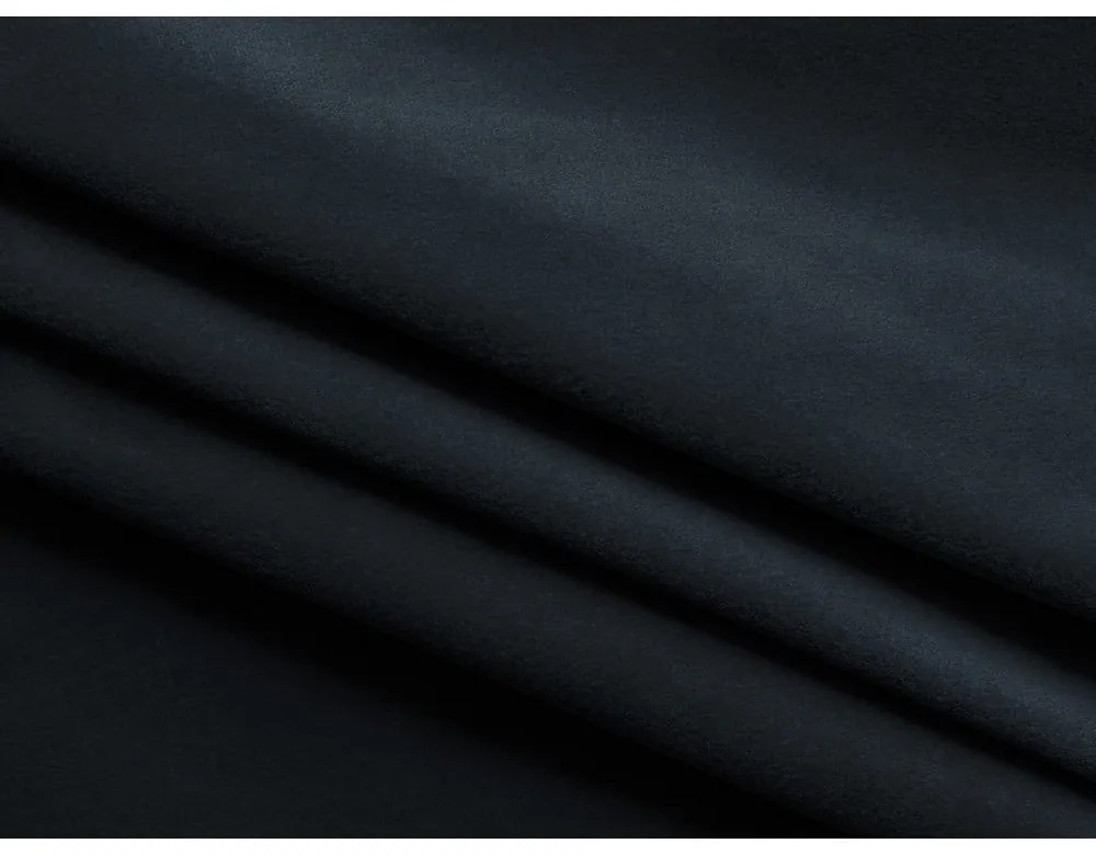 Тъмносиня кадифена табуретка Kapua – Makamii