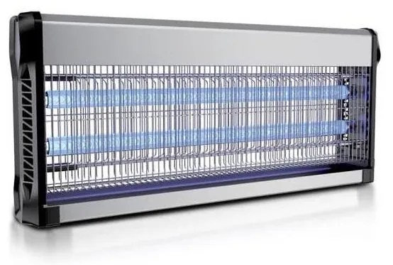 Електрически уловител на насекоми 2x20W/230V, 150 м² покритие