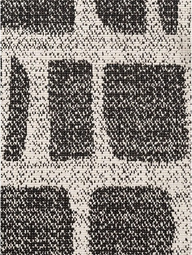 Черен/кремав килим за открито и закрито 160x230 cm Haringey Ruskin – Ted Baker