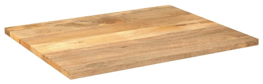 371547 vidaXL Плот за маса, 100x80x3,8 см, правоъгълен, манго масив