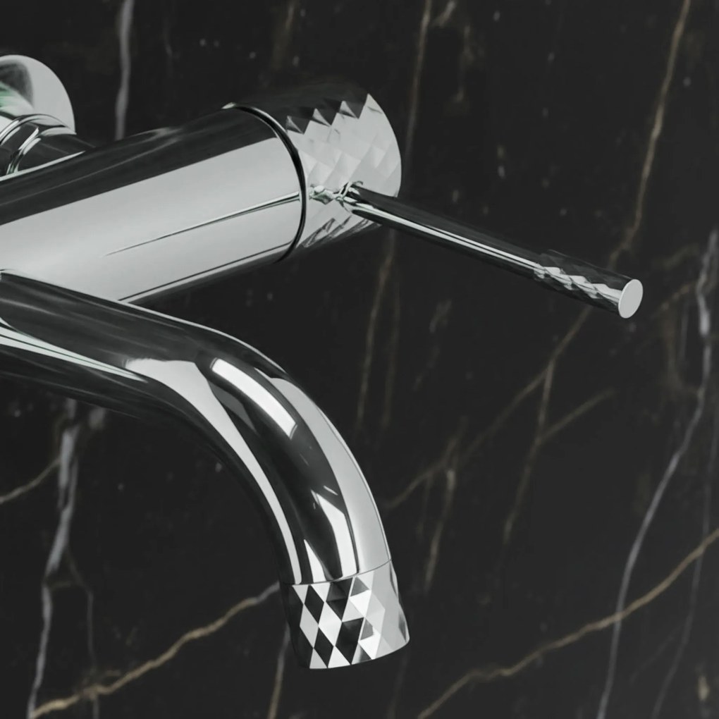 Смесител за вана Rea Lungo Diamond Chrome
