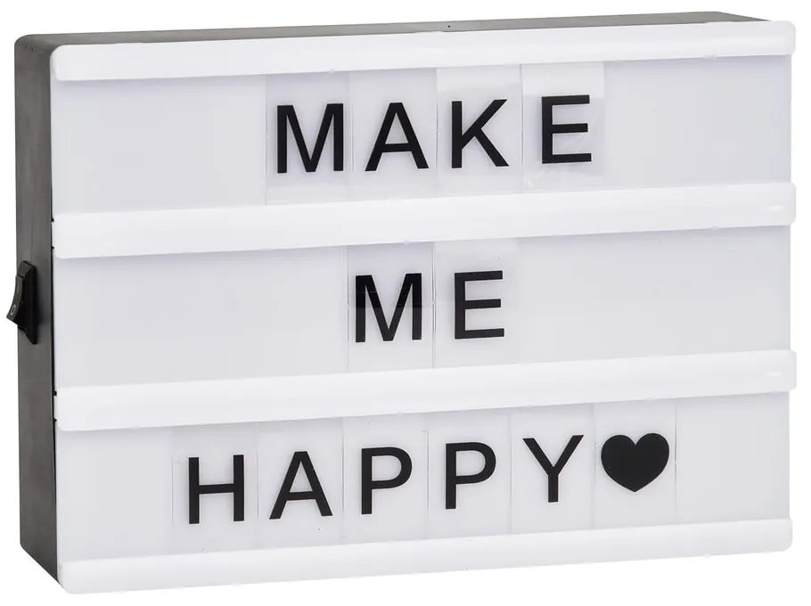 Бял LED фенер (височина 10,5 cm) – Hilight