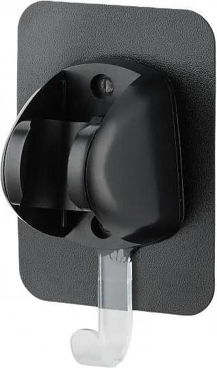 Държач за подвижен душ 3011MB, Inter Ceramic, ABS, черен мат
