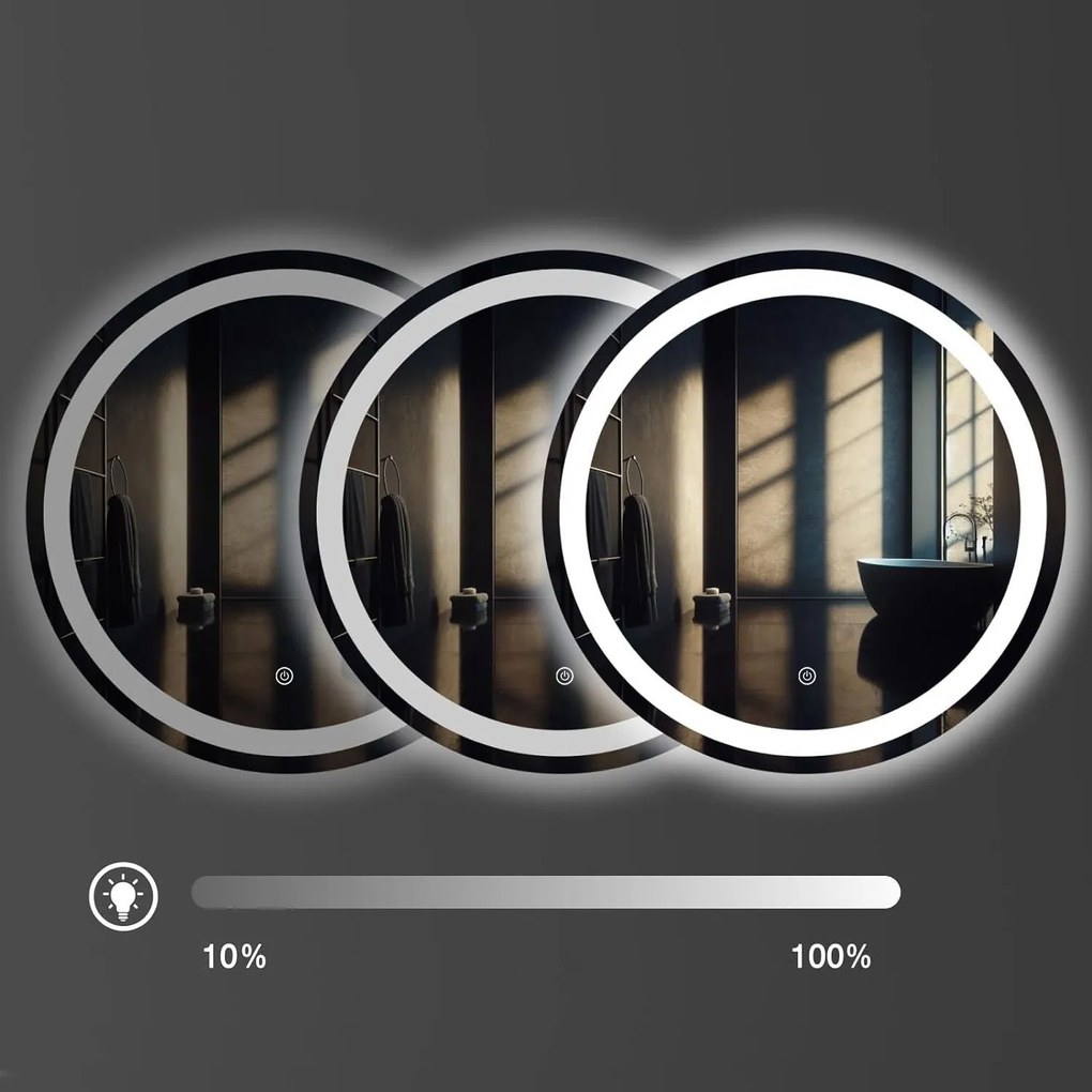 Огледало LED 80cm BAS P11242