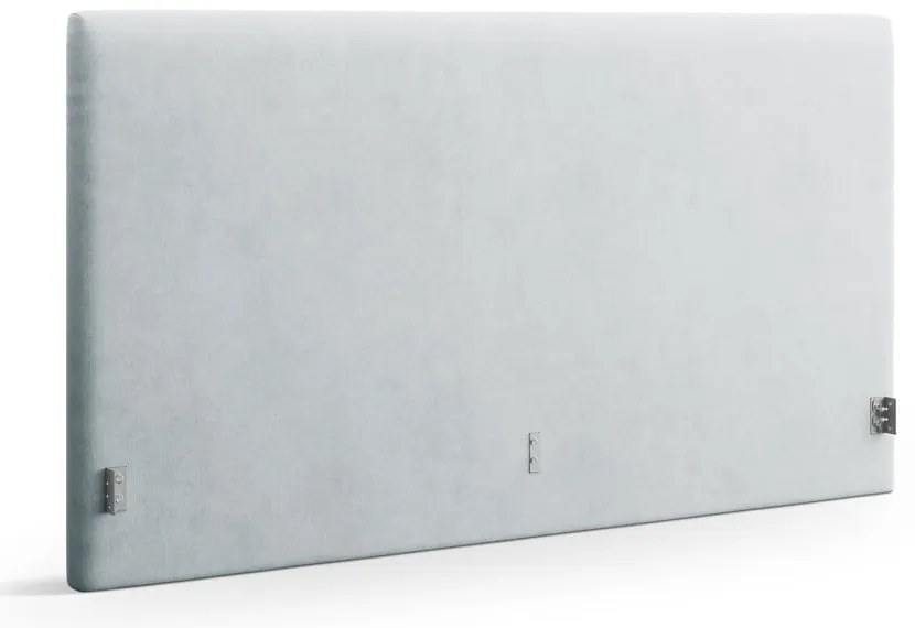 Светлосива тапицирана табла за легло 190,5x100 cm Remo – Micadoni