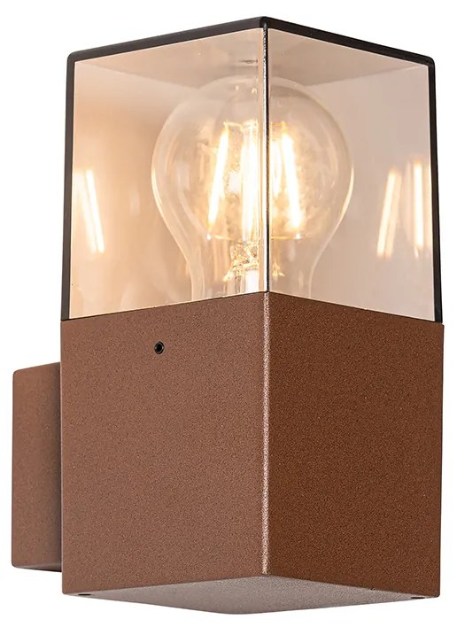 Индустриален външен стенен аплик ръждяво кафяв IP44 - Denmark