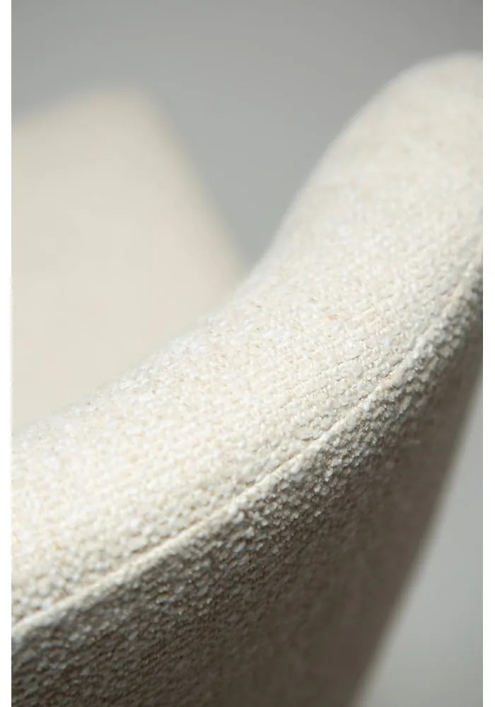 Кремав тапициран бар стол (височина на седалката 67,5 cm) Glam – DAN-FORM Denmark