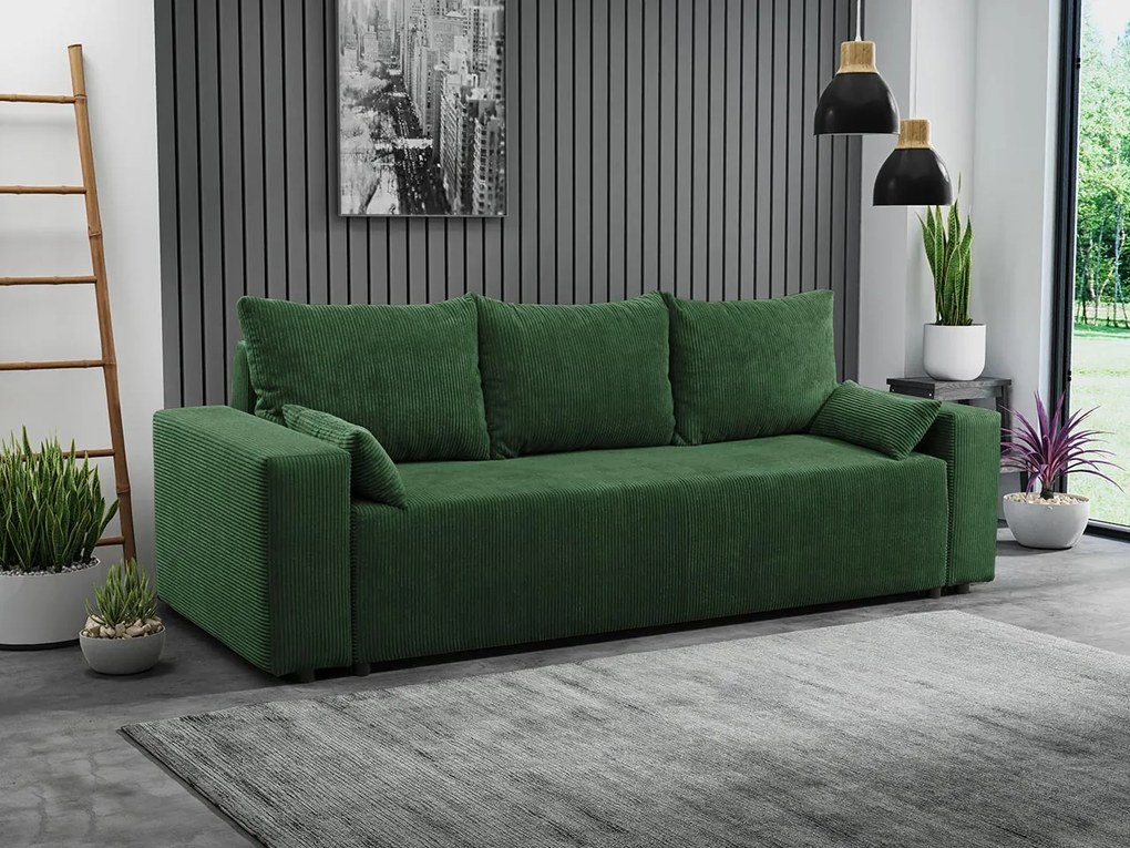 Диван Livorno триместен-Prasino