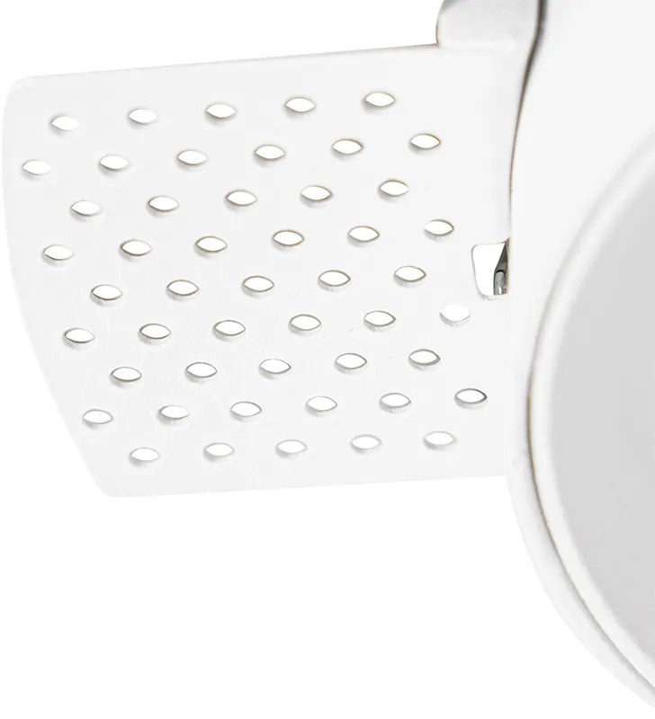 Модерен вграден прожектор бял GU10 кръгъл без рамка - Oneon Honey