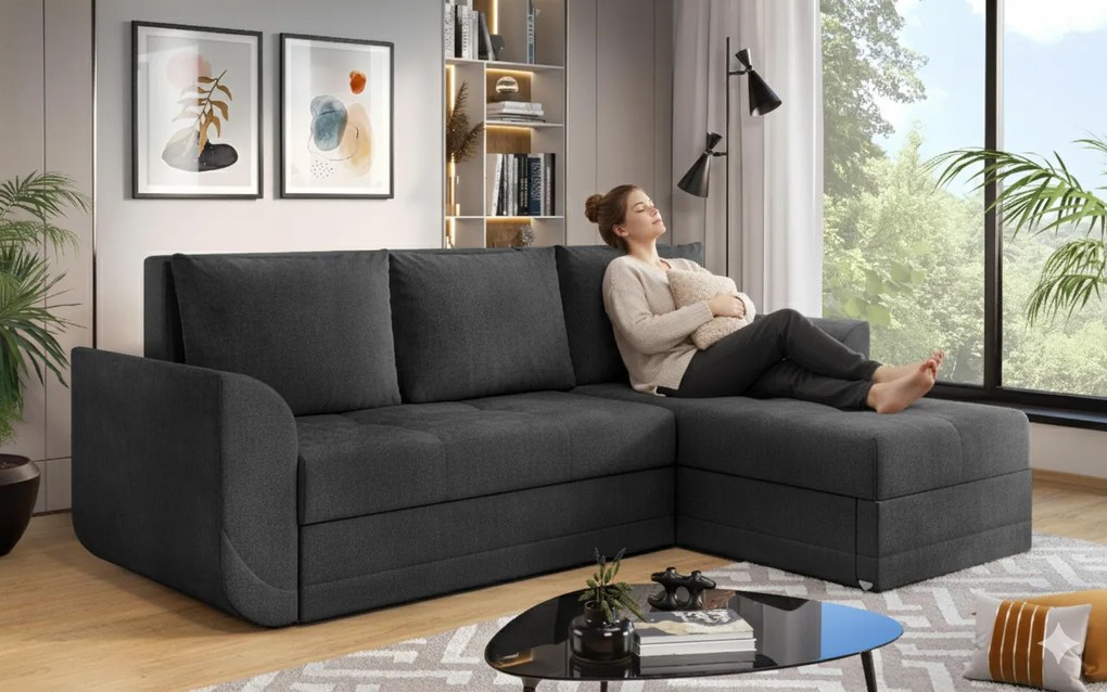 Разтегателен ъглов диван Модус