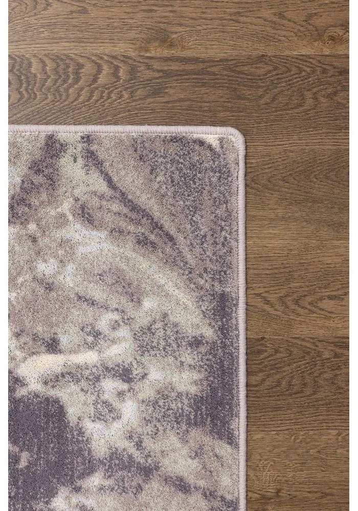 Сив вълнен килим 160x240 cm Daub - Agnella