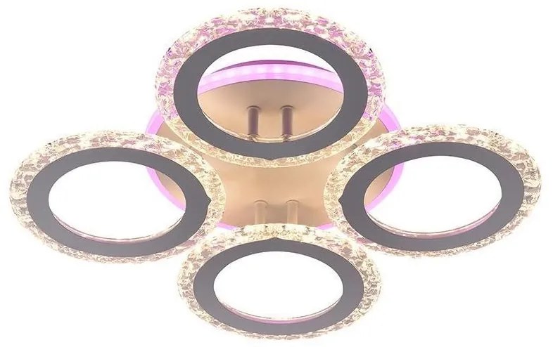 LED Димируем полилей за повърхностен монтаж LED/55W/230V 3000-6500K + д.у.