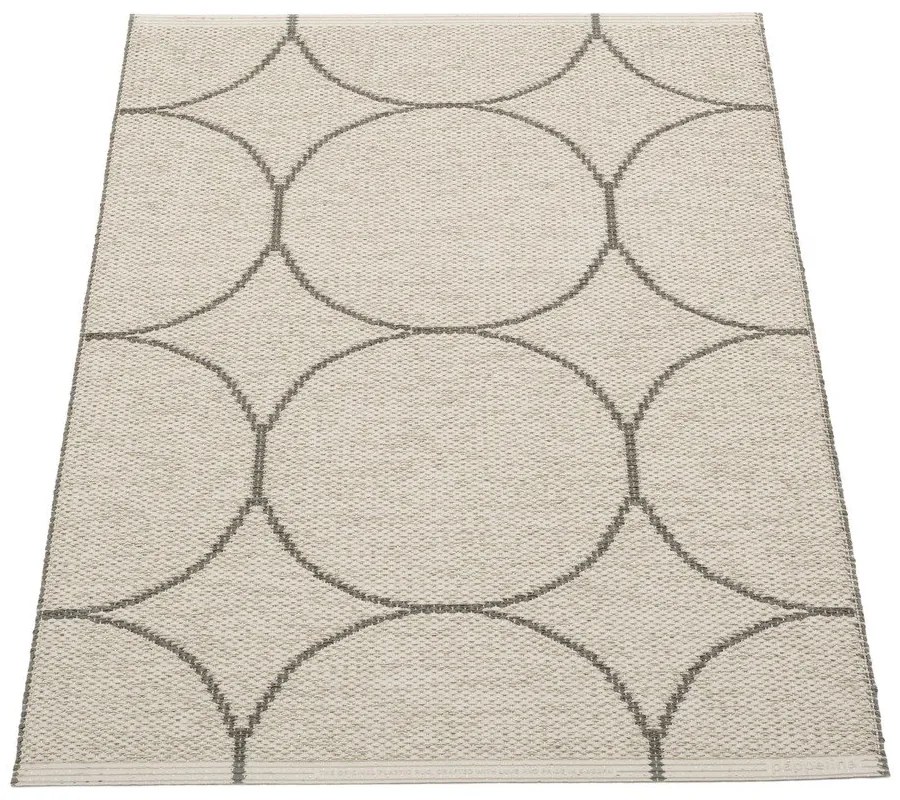 Тъмносив килим за открито и закрито 70x100 cm Boo Charcoal Linen – Pappelina