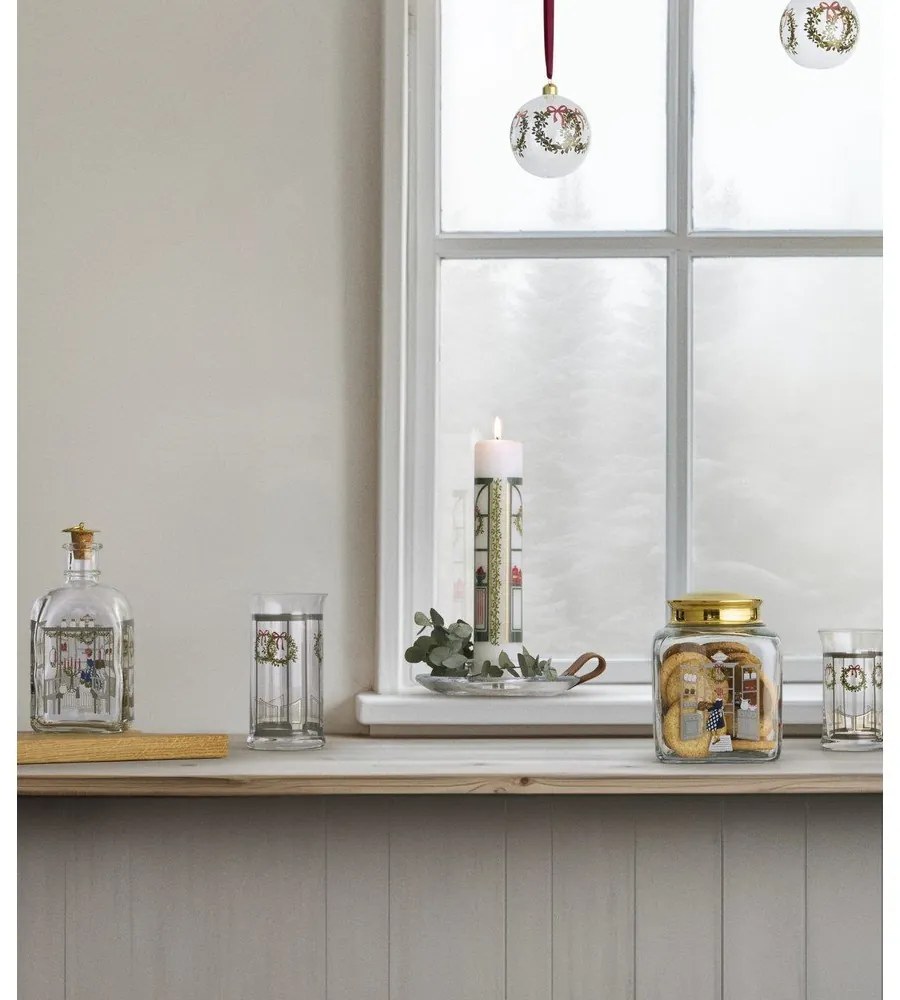 Свещ с коледен мотив с време на горене 56 часа Holmegaard Christmas – Holmegaard