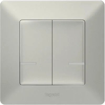 Netatmo Сериен ключ БЕЗжичен Smart Valena Life Алуминий с рамка Legrand  - 752387