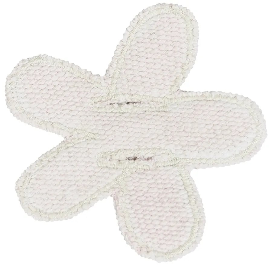 Кремаво памучно детско килимче за игра 120x160 cm Wildflowers – Lorena Canals