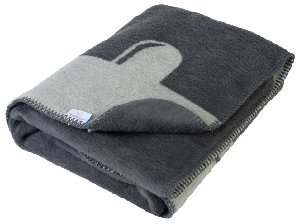 Одеяло Baby Matex MIKY 75х100 0332, Графит