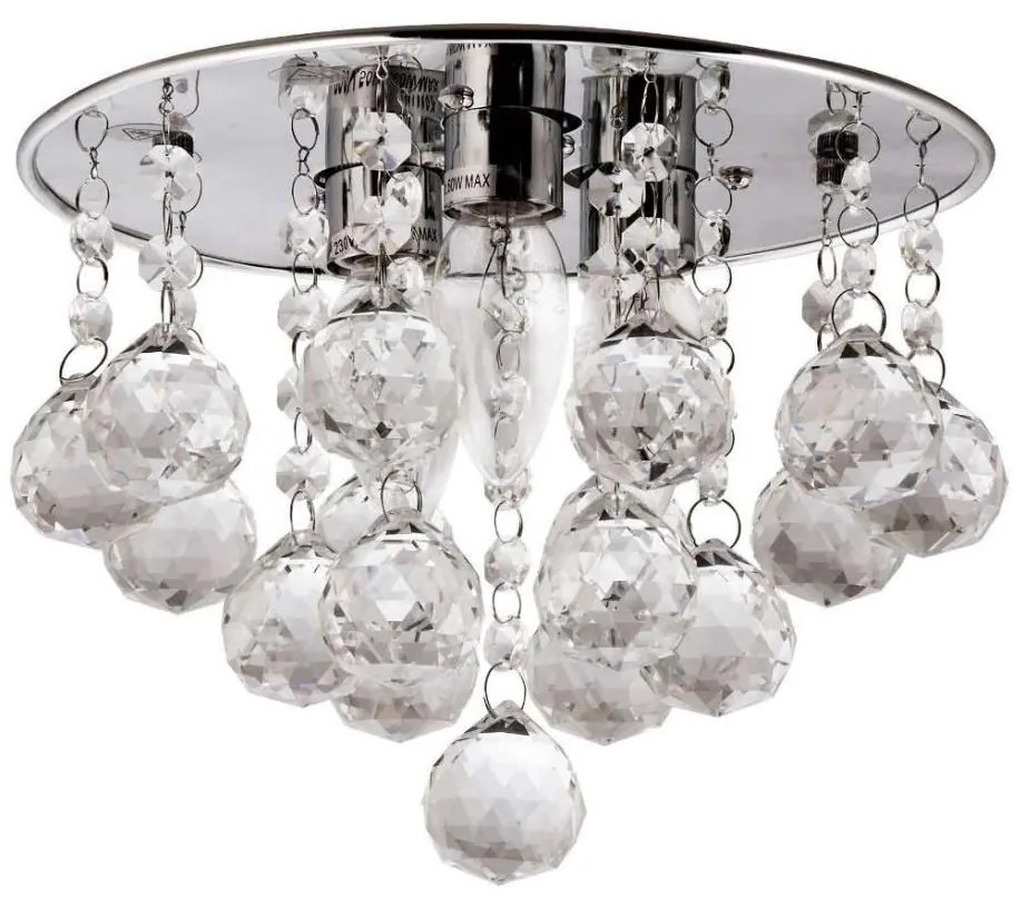 Плафон 3xE14/60W/230V за таванен монтаж