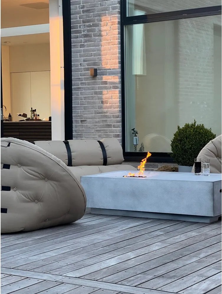 Design OUT™ Nido бял външен фотьойл Out Niddo - Karup Design