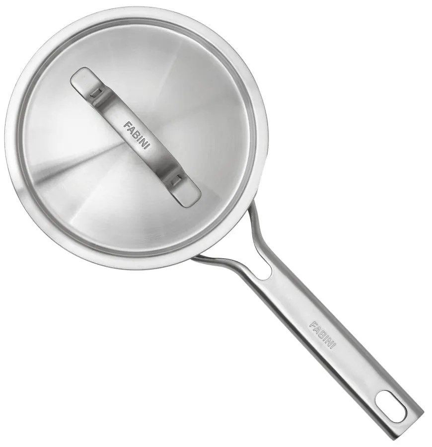 Касерола от неръждаема стомана с капак подходящо за индукционен котлон 1,2 l Lucca 3.0 – FABINI
