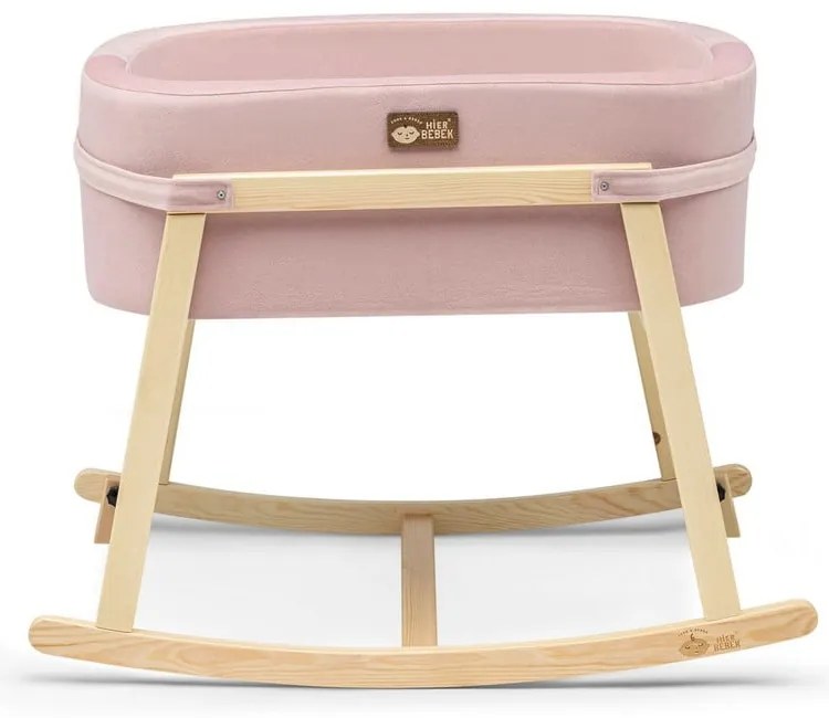 Люлка в розов/естествен цвят Hier - Kalune Design