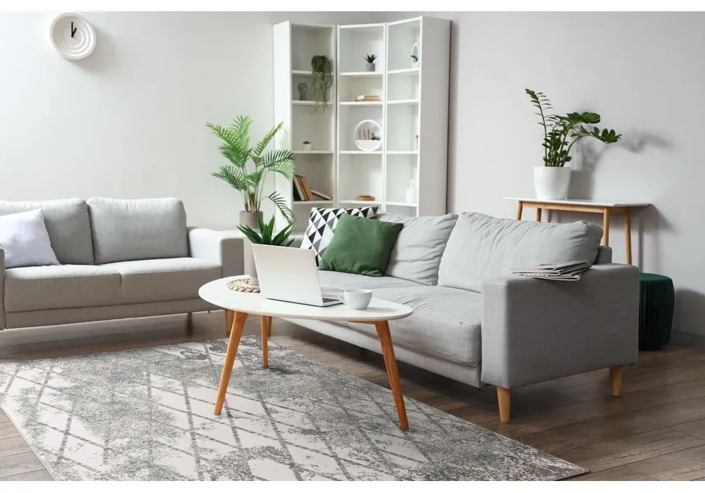 Сив килим 133x190 cm Sensi Gepi – FD