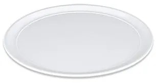 Меламиново плато кръгло бяло 45,5x3см (K-2004)AN - Alkan