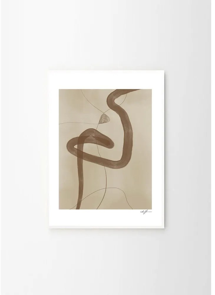 Постер 70x100 cm Two ways – Anna Johansson – The Poster Club