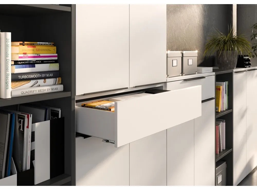 Бял гардероб 81x197 cm Mailand - Germania