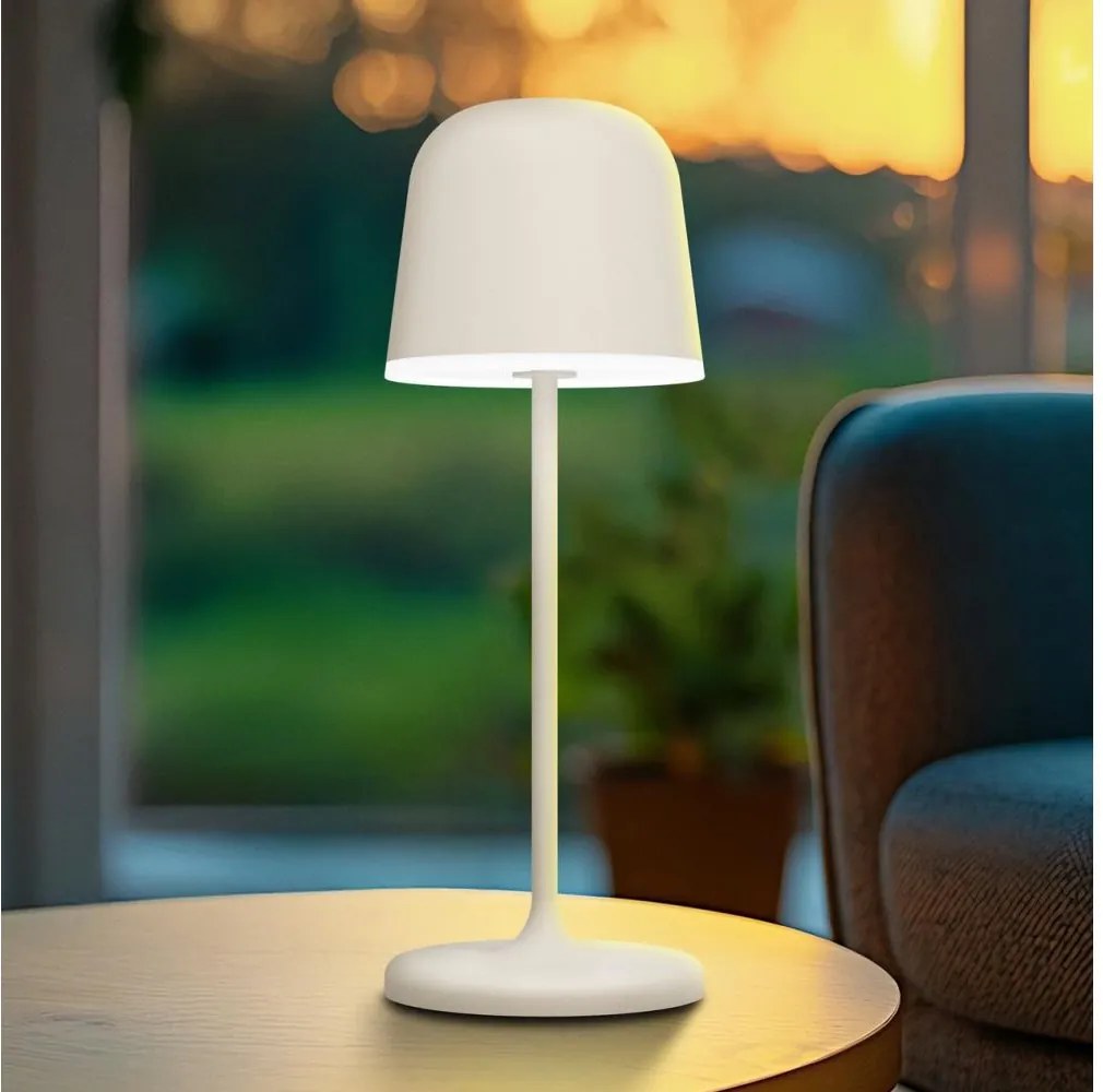 Eglo 901881 - Димируема презареждаема настолна лампа за външна употреба MANNERA-S LED/1,8W/5V IP54 кремава