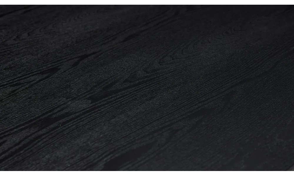 Черна трапезна маса 95x195 cm Dapper – Hübsch