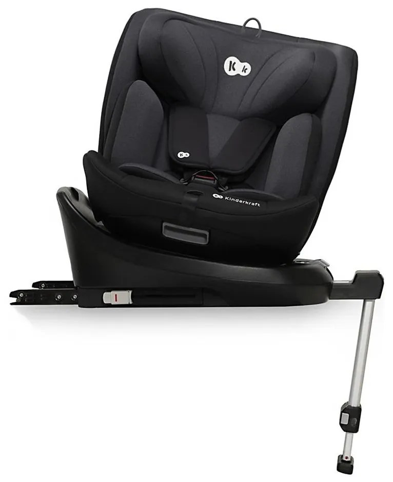 KINDERKRAFT - Седалка за кола I-360 i-Size (40-150 см) черен